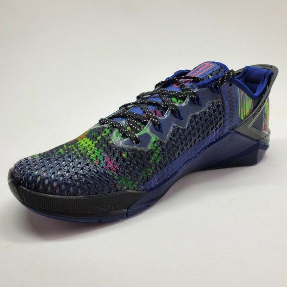 Nike Metcon 6 Flyease "I Am Not A Robot" Mens Blue Void Crimson DB3790-400 NEW - Picture 2 of 11